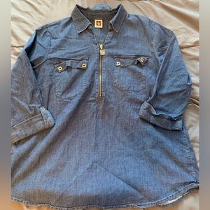 New women’s jean shirt size 2x